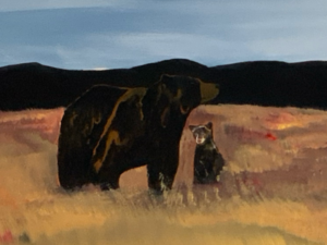 The West Direction — bear teachings, reflection and the sacredness of sage